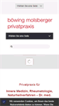 Mobile Screenshot of boewing-molsberger.de